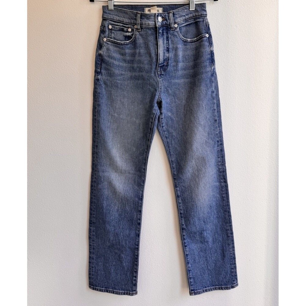 Madewell 90s Straight Jeans Women’s 25 High Rise Medium Wash Classic